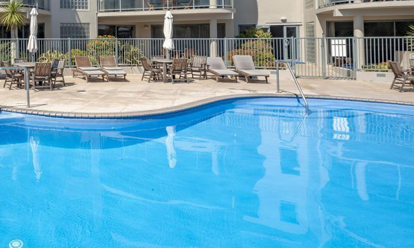 The Reef Apartments | Mount Maunganui | Heated Outdoor Swimming Pool