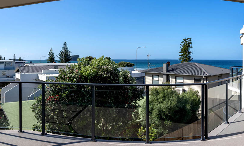 2 bedroom sea view apartment at the reef apartments, mount maunganui